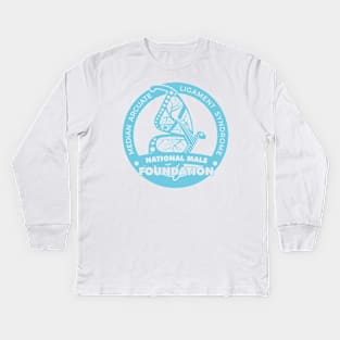 National MALS Foundation Butterfly Logo Kids Long Sleeve T-Shirt